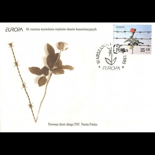 Pologne fdc europa 1995 - pologne,