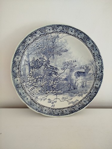 Boch delft grande assiette - delft,