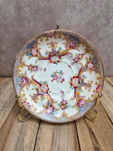 Sous tasse ancienne - ancienne, décor