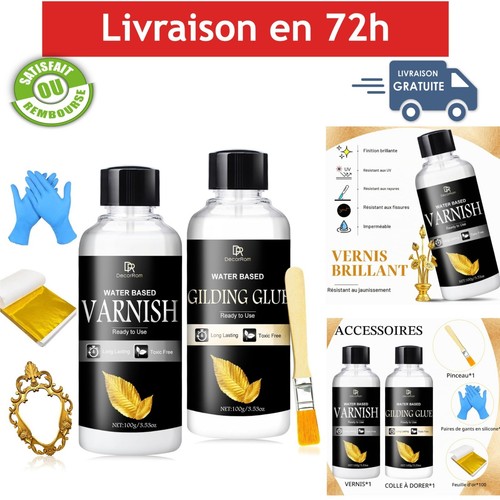 Kit dorure feuille 100 - kit,