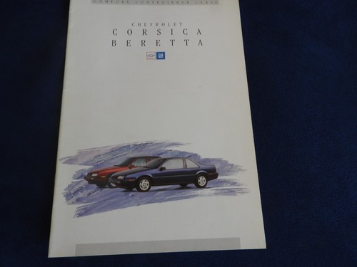 Catalogue chevrolet corsica - catalogue,
