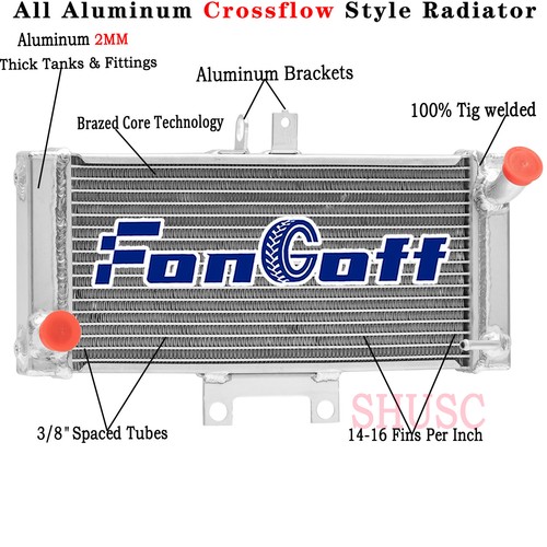 Aluminum racing radiator for - radiator,