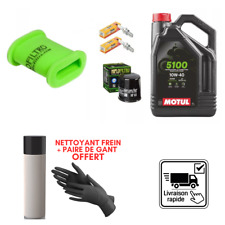 Kit Entretien Filtres Bougies KAWASAKI KLE 500 1991-2002 Huile MOTUL 5100 10w40
