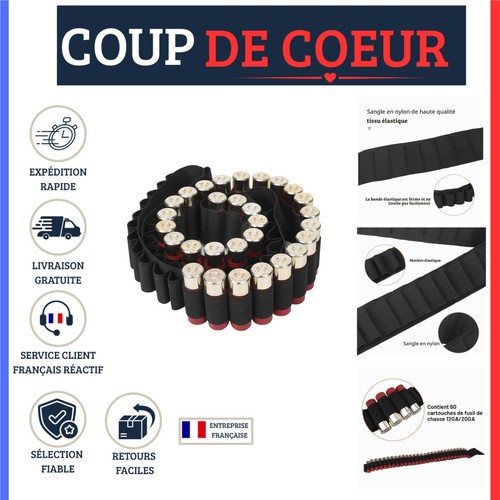 Bandoulière cartouchière - cartouchière, 60