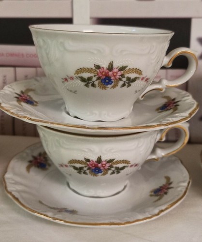 Tasses porcelaine bavaria - porcelaine,