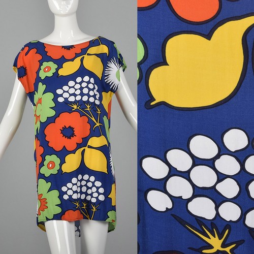 Small floral summer shift - small,