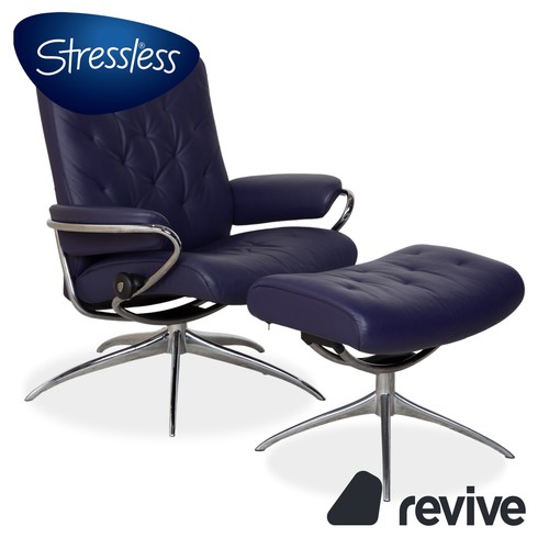 Stressless metro fauteuil cuir - fauteuil,