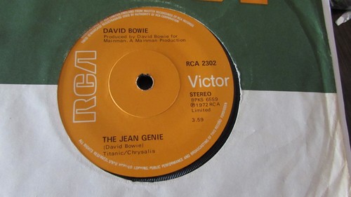David bowie jean genie - bowie., 45t