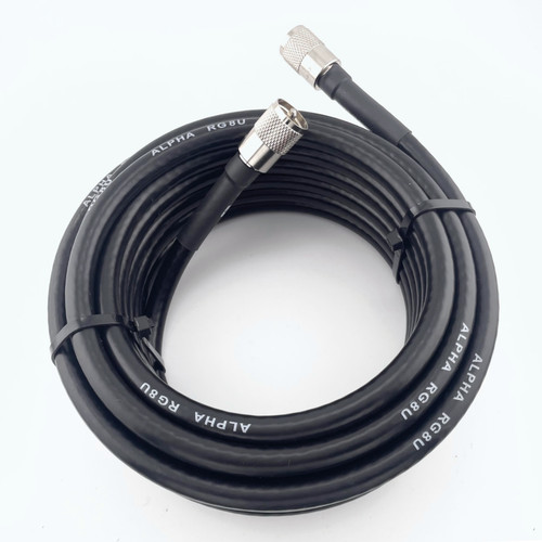 Alpha 125ft rg8u - rg8u, coax