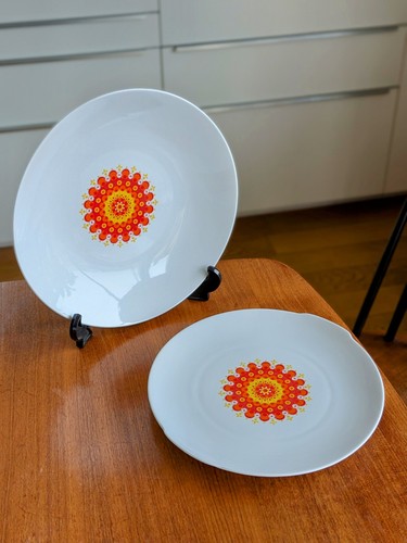 Plat décor vintage en - 2,