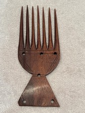 PEIGNE AFRICAIN EN BOIS