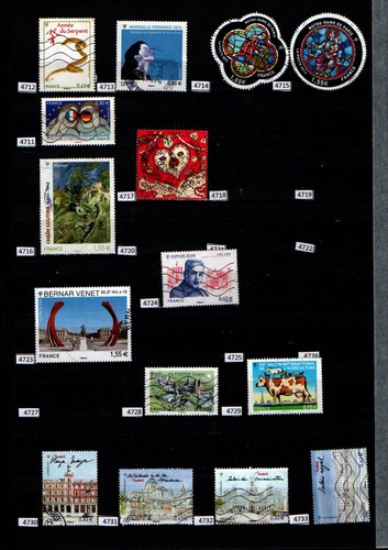 Timbres oblitérés - timbres,