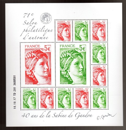 Bloc feuillet ans sabine - 40,