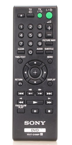 Sony rmt d198p télécommande - sony,
