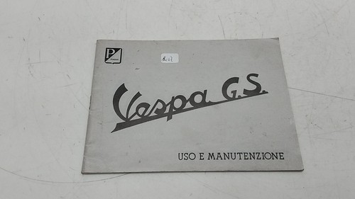 Piaggio vespa livret - gs,