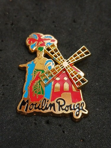 Pin cabaret moulin - cabaret, rouge