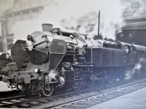 Carte photo cpa locomotive - carte,
