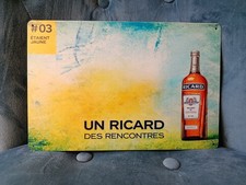 Plaque métal Ricard 20x30cm