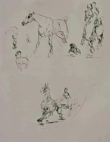 Toulouse lautrec chevaux et - toulouse,