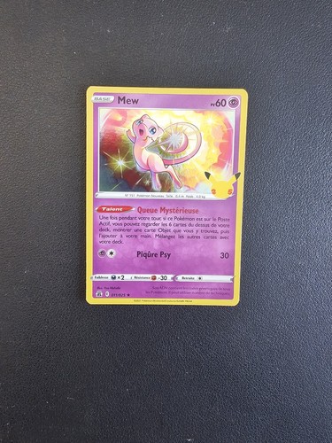 Carte pokémon holo mew - holo,
