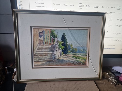 Aquarelle verre - aquarelle, 35