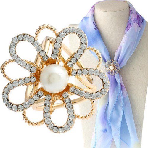 Faux perle fleur - ,
