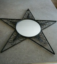 ANCIEN MIROIR EN FER FORGE