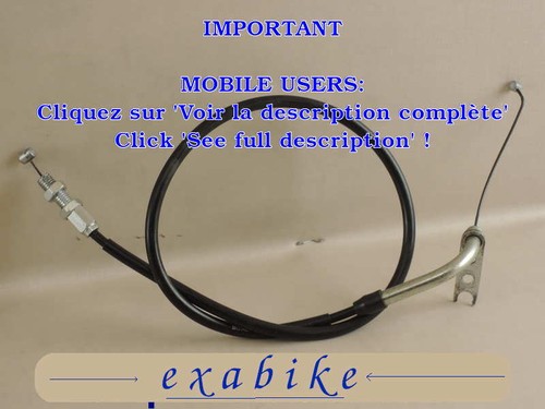 Cable gaz fermeture pour - cable,