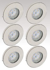 6 pack IP44 acier inoxydable