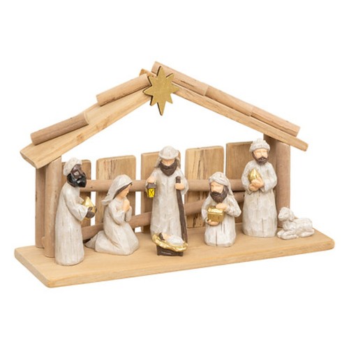 Crèche noël santons en - de, 7