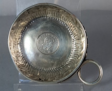 Ancien Tastevin argent + piece