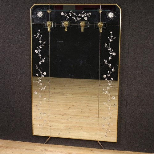 Portemanteau italien miroir - À,