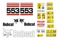 Bobcat 553 Autocollants