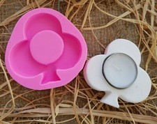 Moule Silicone Trèfle cartes