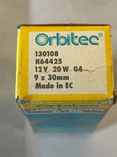 Ampoule lampe halogene orbitec - ampoule,
