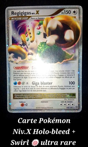 Carte pokémon holo bleed - -, [