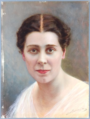 Ancien tableau portrait de - tableau,