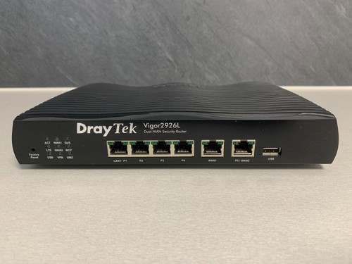 Draytek vigor 2926l dual wan - 2926l,