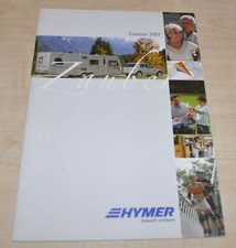 Hymer Caravan 2007 Reisemobile MotorHomes Brochure Prospekt