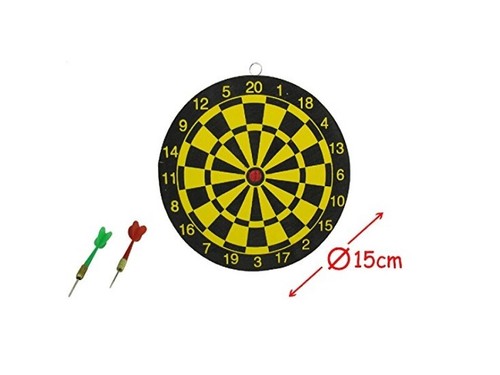 Jeu fléchettes avec cible - avec,
