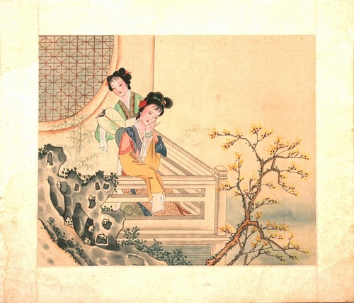 Estampe japonaise sur - , soie