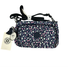 Kipling Women's Myrte Crossbody Convertible Small Purse Clutch Floral Waist Bag