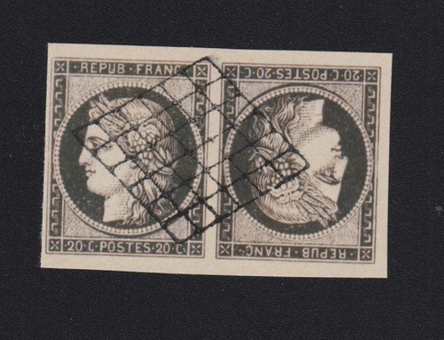 Timbre france 20 c - france, n°