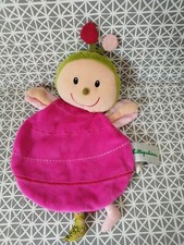 Doudou plat Liz la coccinelle