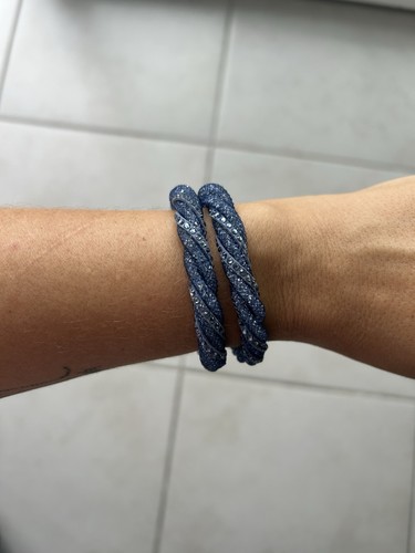 Swarovski bracelet torsadé