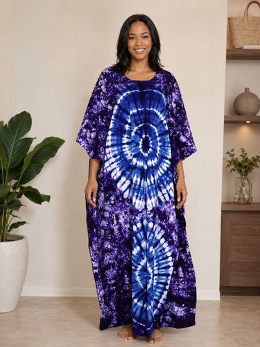 Robe boubou africain - boubou, violet