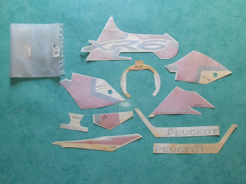 Lot autocollants peugeot xr6 - lot,