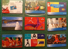 LOT 9 TÉLÉCARTES BELGIQUE