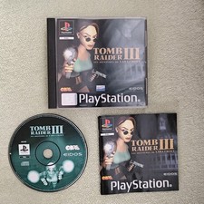 Jeu Tomb Raider 3 III Les aventures de Lara Croft Sony PlayStation 1 Complet FR