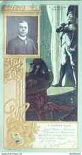 Chromo Lefevre Useful LU Coquelin C "L'Aiglon" Autograph 1896